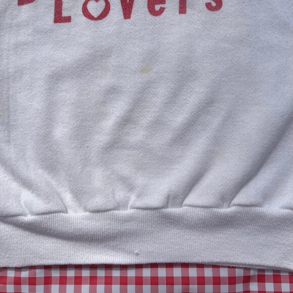 RARE Vintage 70s / 80s Pocono Palace is for Lovers Sweatshirt // Size‎ Small - Picture 4 of 7